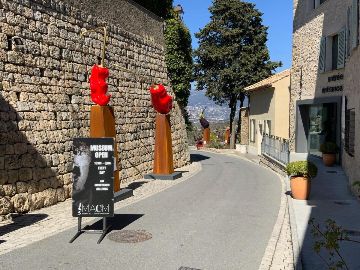 Mougins Collection - Magnifique Maison Au Coeur Du Vieux Village De Mougins, Vue Sur Les Alpes Du Sud Esterno foto