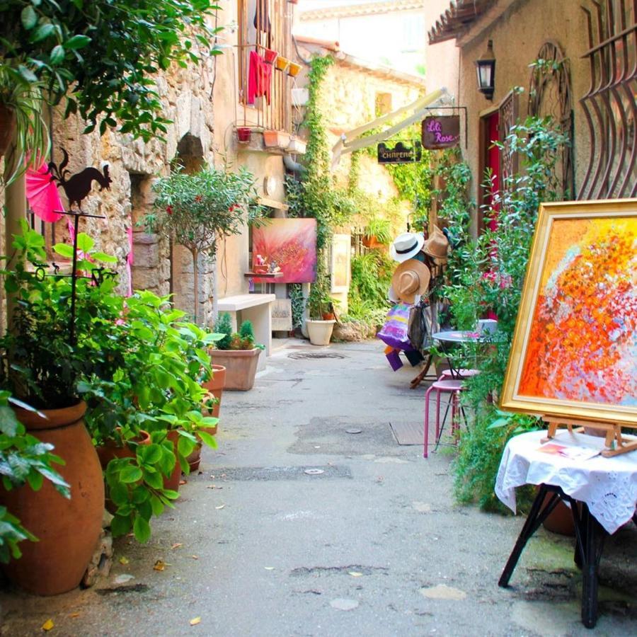 Mougins Collection - Magnifique Maison Au Coeur Du Vieux Village De Mougins, Vue Sur Les Alpes Du Sud Esterno foto